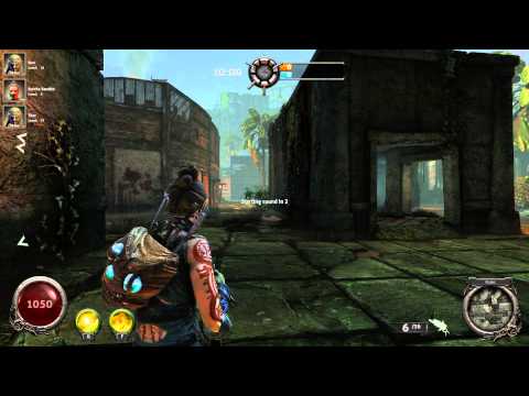 Valhalla crew fighting the Tyrant horde