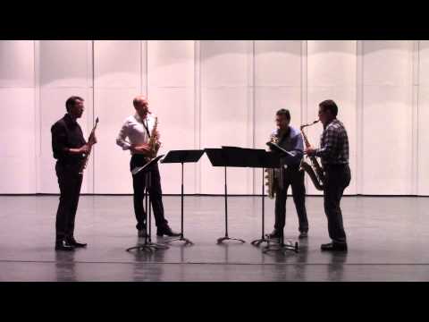 PRISM Quartet performs "Lu" by Tim Ries