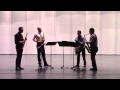 PRISM Quartet performs "Lu" by Tim Ries