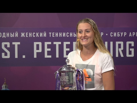 Kristina MLADENOVIC  St. Petersburg Ladies Trophy 2017 WINNER