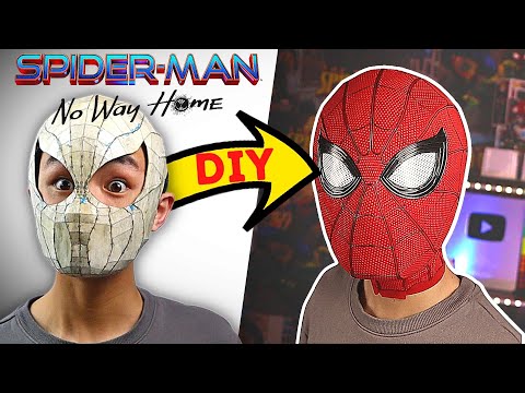 How to Make a Spider Man Mask (with Pictures)