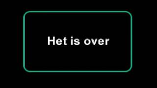 Volumia - Het is over ( KARAOKE ) Lyrics Volumia - Het is over ( KARAOKE ) Lyrics