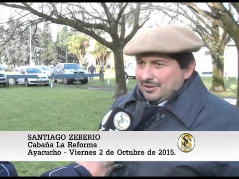 02-10-15 Nota Santiago Zeberio - Cabaña La Reforma e Invitados - Ayacucho.