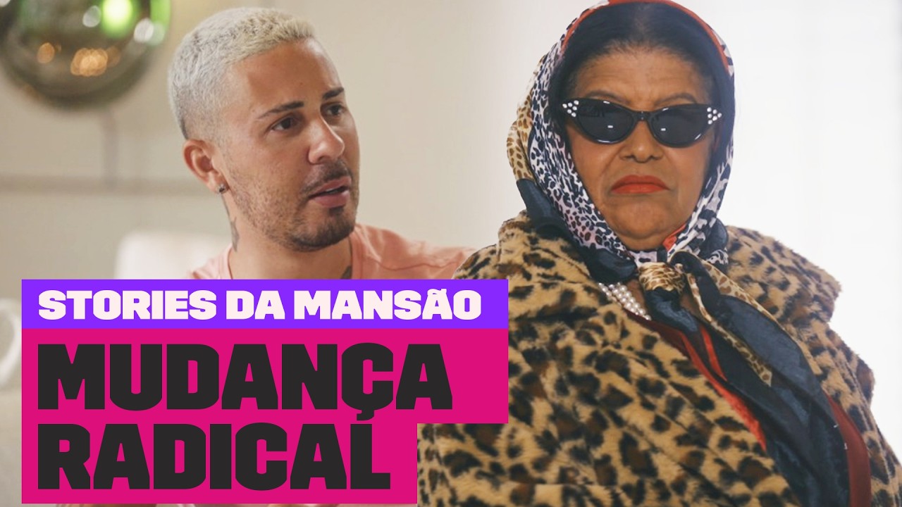Carlinhos Maia faz MUDANÇA RADICAL no estilo de sua MÃE | Aquecimento Stories da Mansão | Multishow