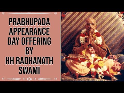 Prabhupada Appearance Day offering by HH Radhanath Swami | 25 Aug 2019 | ISKCON Chowpatty