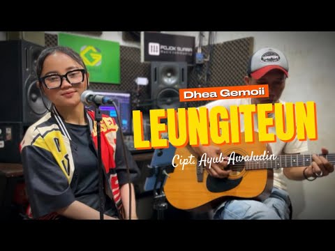 LEUNGITEUN - ABIEL JATNIKA (LIVE COVER DHEA GEMOII) POJOK SUARA VERSI AKUSTIK