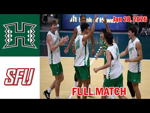 Hawaii vs Saint Francis [TODAY] FULL GAME | NCAA Men's Volleyball 2026 - Jan 28, 2026