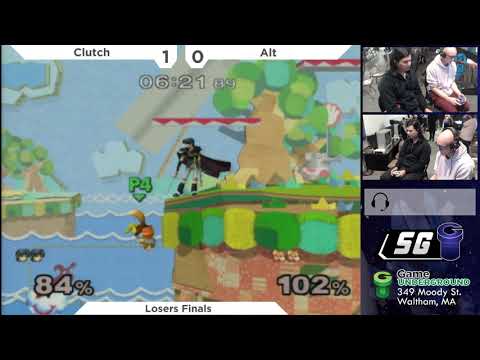 SG 22.4 SSBM - Clutch (Marth) vs. Alt (Fox) - Melee LF
