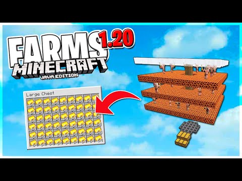 LA FARM di ORO *PERFETTA e SEMPLICE* per MINECRAFT JAVA 1.20