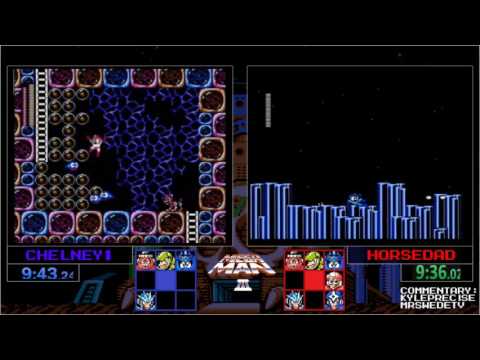 Chelney1 vs Horsedad.  Mega Man 3 Tournament 2017