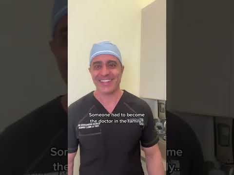 The only doctor in the family.