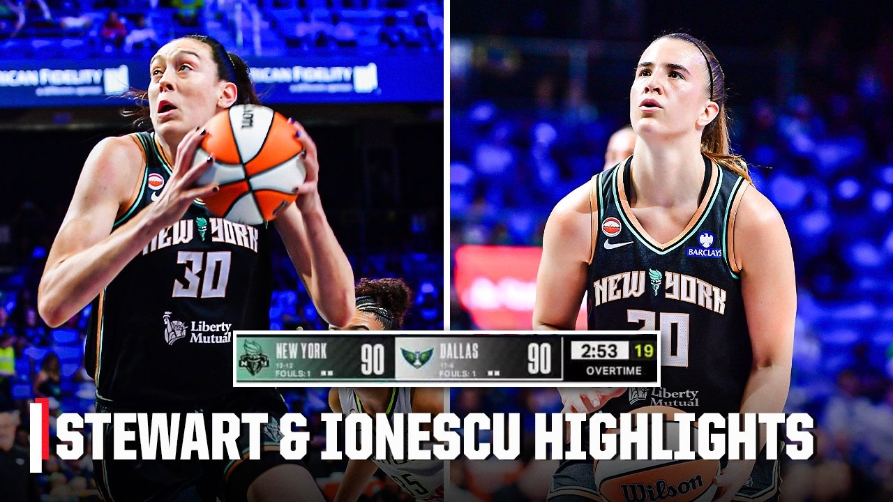 Breanna Stewart and Sabrina Ionescu combine for 54 PTS in overtime win vs. Wings 🔥 | WNBA on ESPN