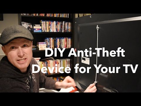 DIY Anti-Theft Device for Your TV