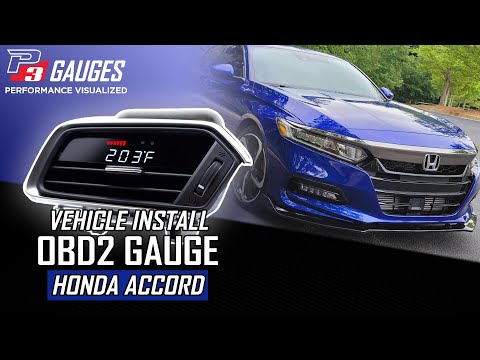 Honda Accord Multi-Gauge Install | P3 Gauges