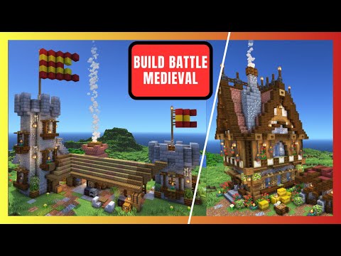 Xary Kim - BUILD BATTLES  in Minecraft MEDIEVAL