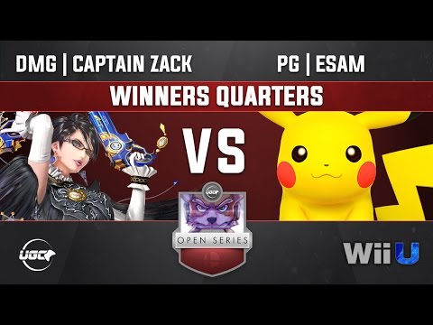 UGC Smash 4 WINNERS QUARTERS - DMG | Captain Zack (Bayonetta) vs PG | ESAM (Pikachu)