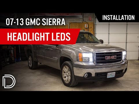 How to Install 2007-2013 GMC Sierra Headlight LEDs | Diode Dynamics