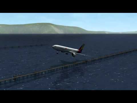 Forensic Animation of Asiana Flight 214 Crash - Personal Project