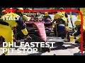 Sergio Perez's Smokin' Fastest Pit Stop | 2022 Italian Grand Prix | DHL