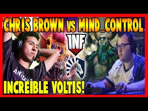 CHRIS BROWN se enfrenta a MIND_CONTROL - INCREÍBLE VOLTIS! - DOTA 2