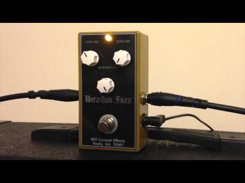 NEW! RST Custom Effects Berzelius Fuzz Black FREE SHIPPING! image 4