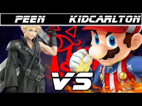 Holy Sheik 3 - AxG Peen (Cloud) vs. KidCarlton (Mario) - WR3 - Smash 4 - Wii U
