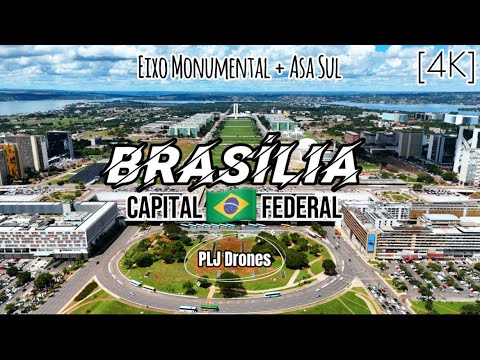 162 - 4K - Drone - Brasília - Capital Federal #brasilia #capitalfederal #cidadesbrasileiras #cidades