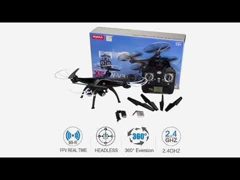 Best Drones With Camera under 100:Cheerwing Syma X5SW-V3 FPV Explorers2 2.4Ghz 4CH 6-Axis