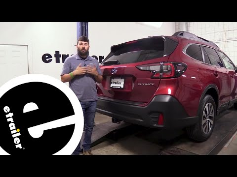 Installation: etrailer Trailer Hitch Receiver on a 2022 Subaru Outback Wagon