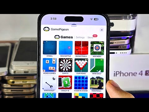 How To Play iMessage Games on iPhone - YouTube
