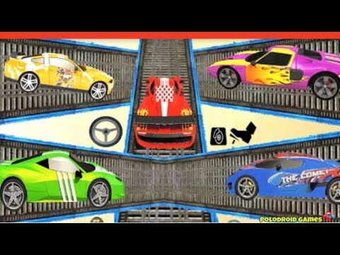 Impossible Car Tracks 3D: All Cars Driving Stunts Simulator Levels 3 to 7 Completed - Android Game