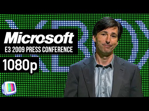 Microsoft E3 2009 Press Conference - (BEST QUALITY: FULL HD 1080i )