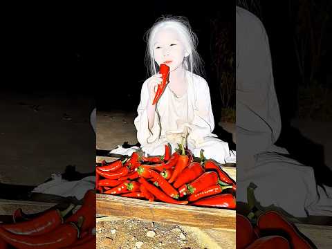 A Ghost Eats All the Baby’s Chili Peppers! 😂👻🌶️👶#couple #funnyvideo #shorts