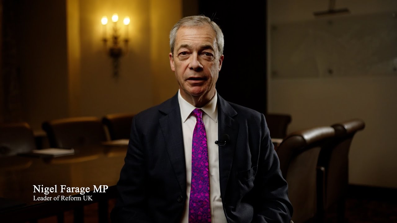 Farage delivers EMERGENCY broadcast.