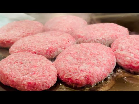 WAGYU Hamburg & Sirloin Steak Teppanyaki night and day - Total 600g!! - in Shibuya Tokyo Japan