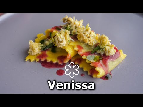 Eating at VENISSA restaurant in Venice, 1 Michelin star