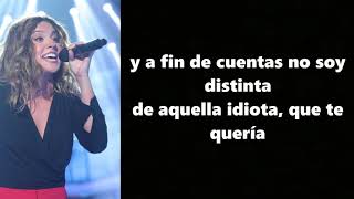 QUE TE QUERÍA - Miriam | Gala 6 | OT 2017| LETRA