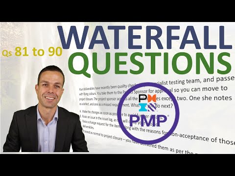 10 More Waterfall PMP Questions for a Better Life (81 to 90)
