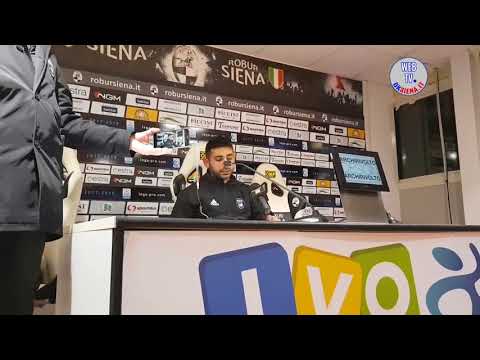 Robur Siena-Pisa 0-0: Anna Durio, Pazienza, Sbraga e Mignani