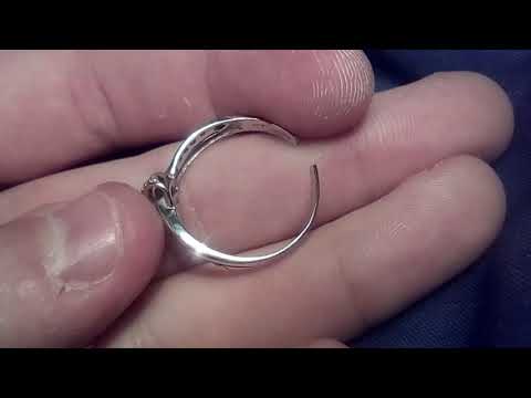 9ct white gold and diamond ring | £2,400.00