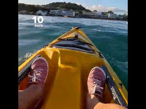 Catching some waves! #kayak #kayaking #kayakingfun #newzealand