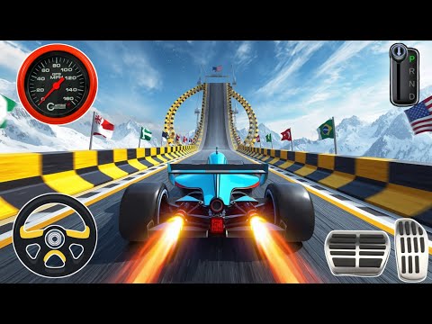 Formula Mega Ramp Car Racing 3D Gameplay | Extreme Formula Car Stunts & Racing Android GamePlay