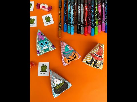 DIY Halloween | Berlingots Un bonbon ou un Sort | Activité Créative Enfant