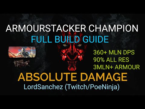 Full Build Guide Smite Armourstacker Champion Top 1 PoE 3.27