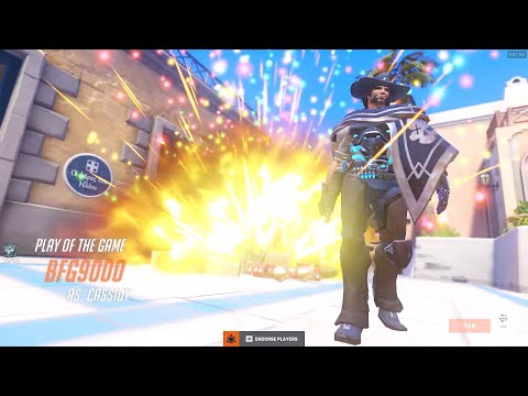 POTG! THIS IS HOW THE BEST CASSIDY LOOKS LIKE - IDDQD CASSIDY GAMEPLAY OVERWATCH 2 SEASON 3