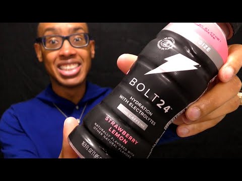 🤔🍓 Strawberry Lemon Bolt24 Gatorade Energy Drink 🍋⚡ Hydration Electrolytes caffeine Hit/Miss First 👎