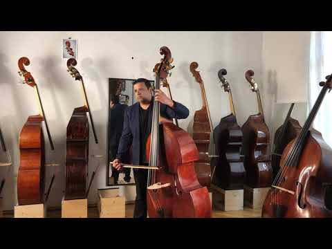 Ödön Rácz playing live a K&T Bass (Wagner: Walküre)