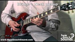 Gibson SG Standard - Blues Rock - How does it sound ?