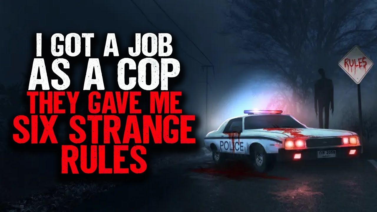 I Got a Job as a COP. They gave me Six STRANGE RULES to Survive the night