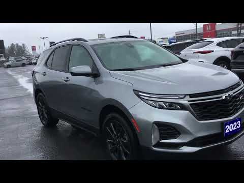 2023 Chevrolet Equinox AWD RS in Gray for sale at Seaway Chevrolet Buick GMC Ltd in Cornwall, ON